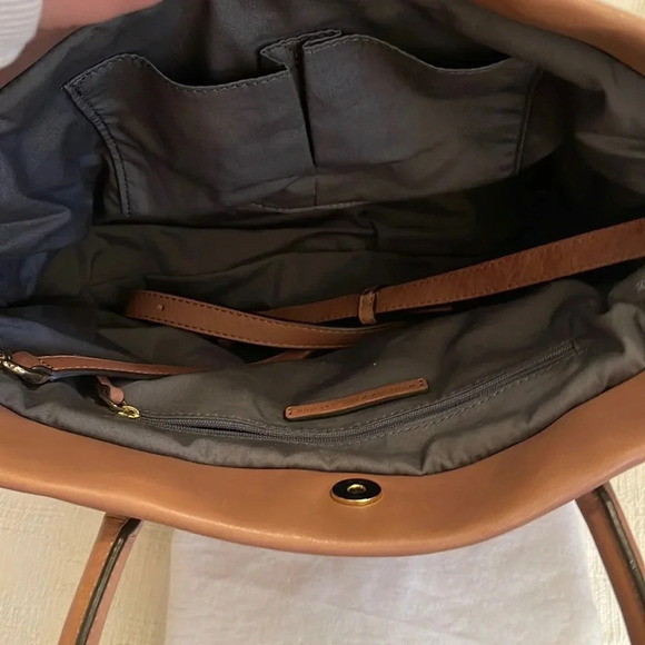MARC JACOBS -leather satchel in clay- EUC - Picture 3 of 17